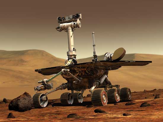 Click this image to view a wonderful animation of the Mars Exploration Rovers.  Animation by Dan Maas/Maas Digital LLC. © 2002 Cornell University. All rights reserved.