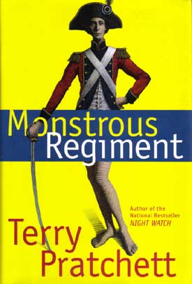Cover for Monstrous Regiment.