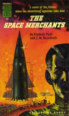Cover for The Space Merchants.