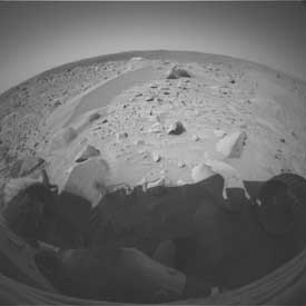 Dunes - before.   Image credit NASA/JPL. 