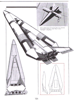 The Lockheed Starclipper - from The Dream Machines by Ron Miller.