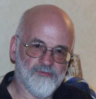 Terry Pratchett at his Hour 25 interview. Picture Copyright © 2003 by Warren W. James.  All Rights Reserved.